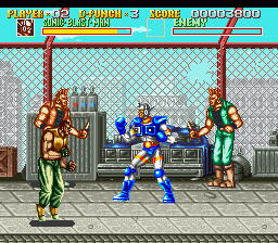 Sonic Blast Man (Europe) In game screenshot